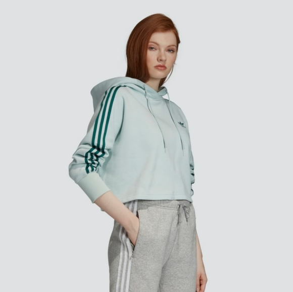 adidas Originals Cropped Hoodie - Picture 6 of 7